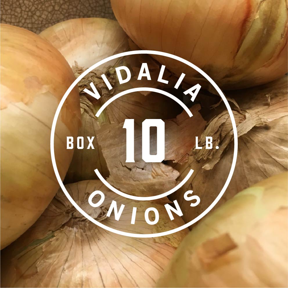 10 lb box of vidalia onions