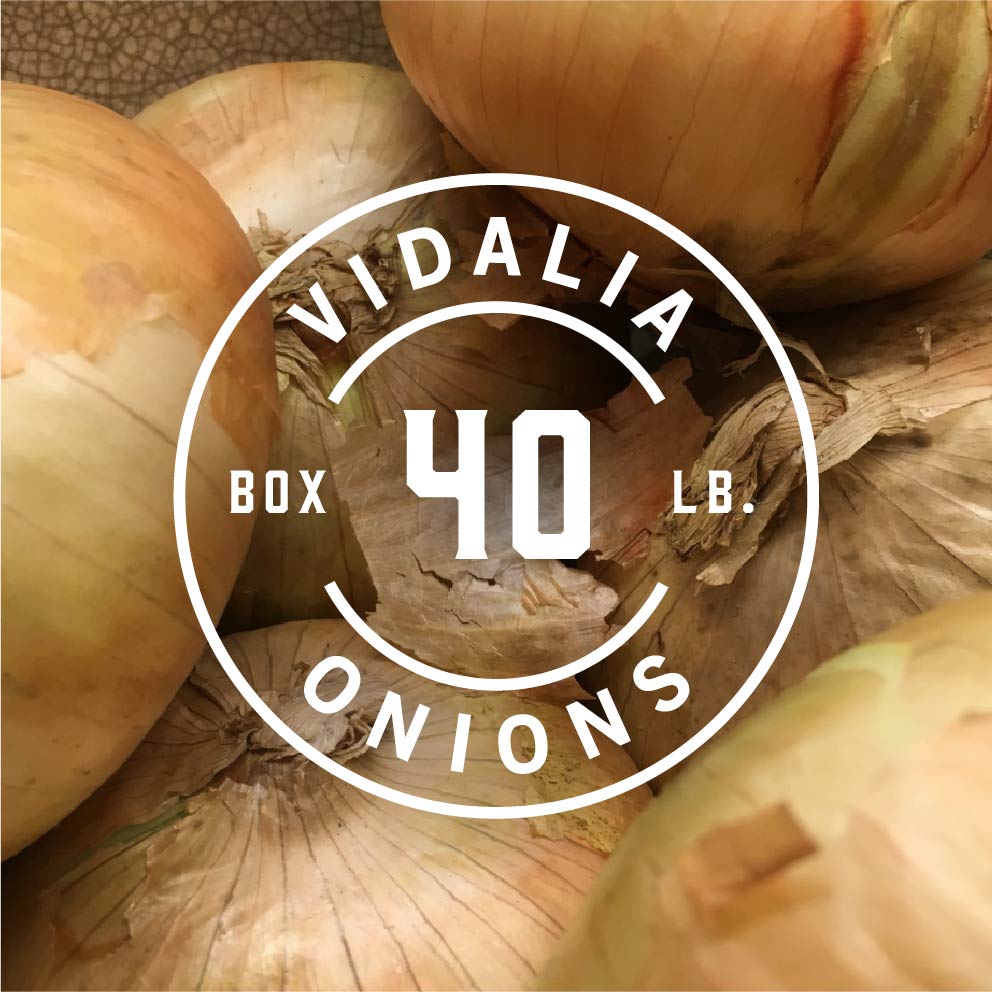 40 lb box of vidalia onions