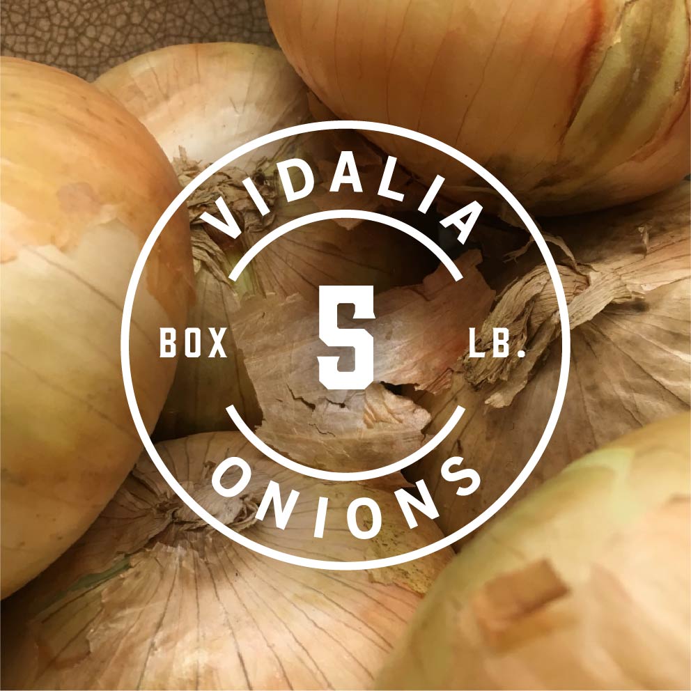 5 lb box of vidalia onions