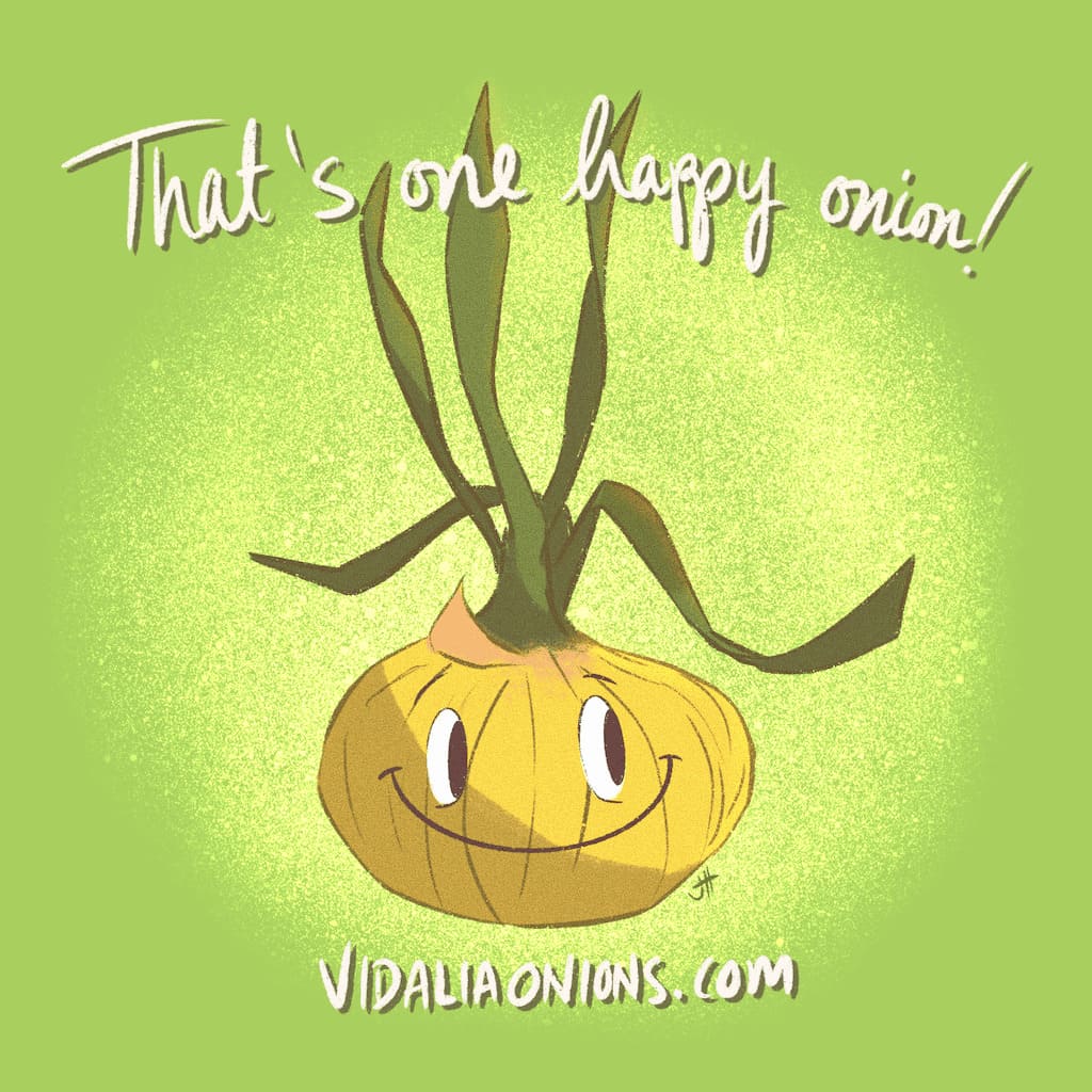Happy Vidalia Onion