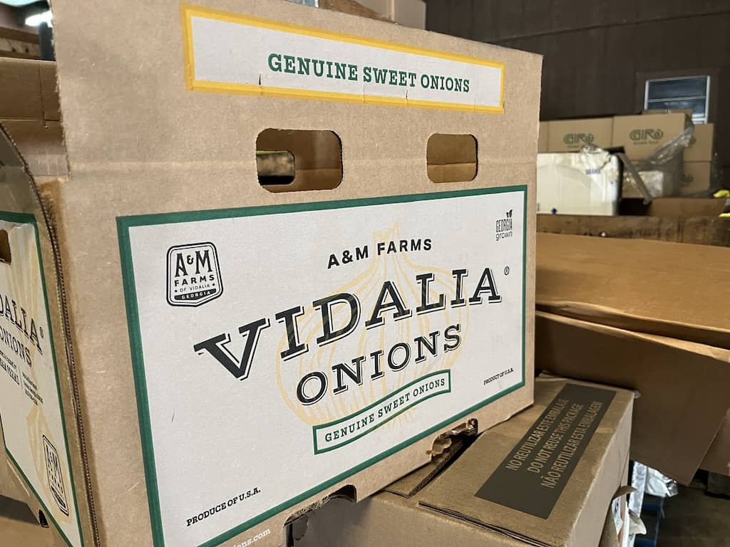 New Vidalia onion boxes