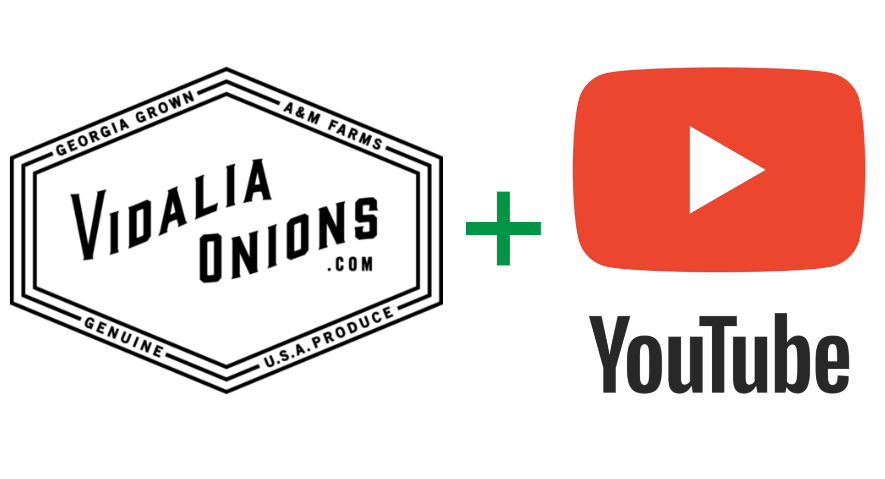 Vidalia onions & YouTube Chefs